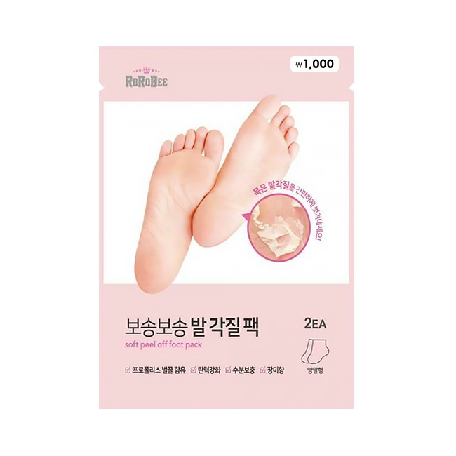 Пилинг-носочки Loloskinny RoRoBee Soft Peel Off Foot Pack | Азиатская ...